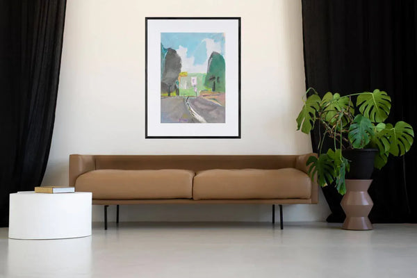 Al margine del giorno - Original Italian Landscape - Fondazione Gottarelli Italian Art