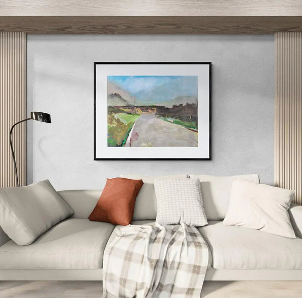 Al tramonto - Original Italian Art Painting - Fondazione Gottarelli Italian Art