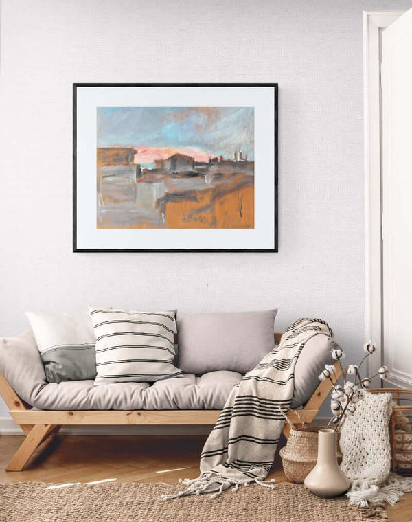 All'alba - Original Italian Landscape - Fondazione Gottarelli Italian Art