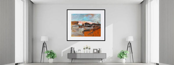 All'alba - Original Italian Landscape - Fondazione Gottarelli Italian Art