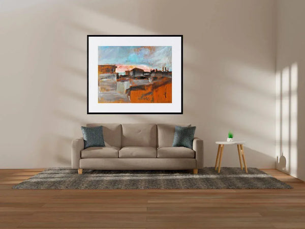 All'alba - Original Italian Landscape - Fondazione Gottarelli Italian Art