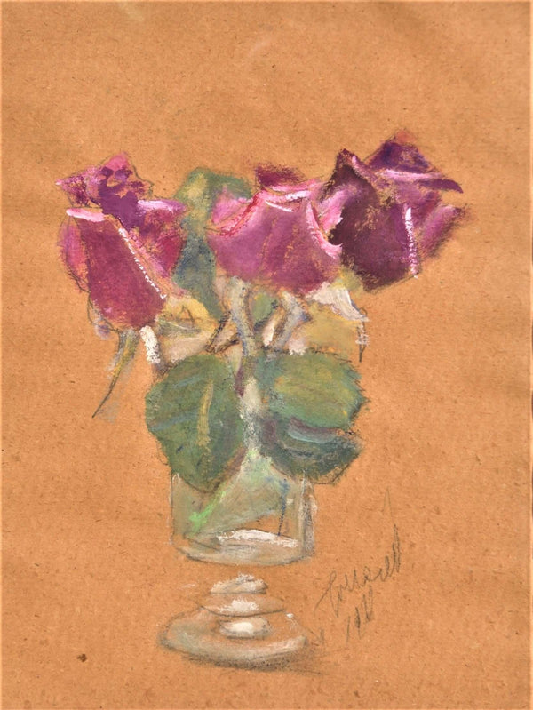 Attimi di poesia - Original Italian Floral Painting - Fondazione Gottarelli Italian Art