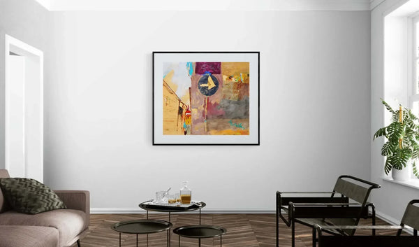 Case all'incrocio - Original Landscape - Fondazione Gottarelli Italian Art