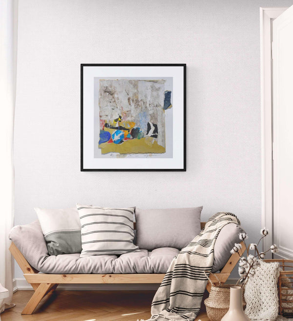 Cielo di piombo - Original Italian Collage - Fondazione Gottarelli Italian Art