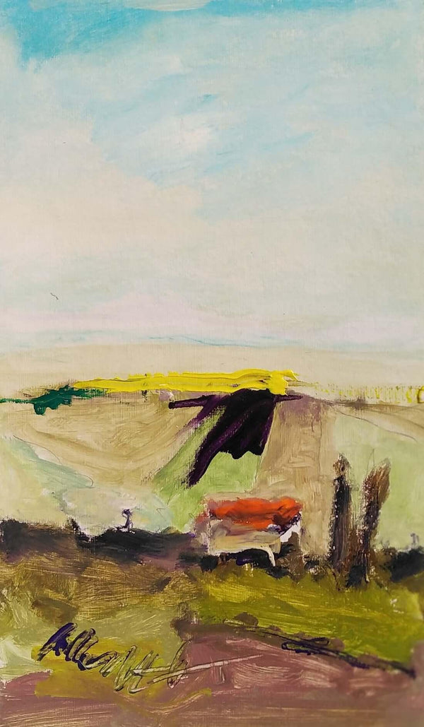 Cielo limpido - Original Italian Landscape - Fondazione Gottarelli Italian Art