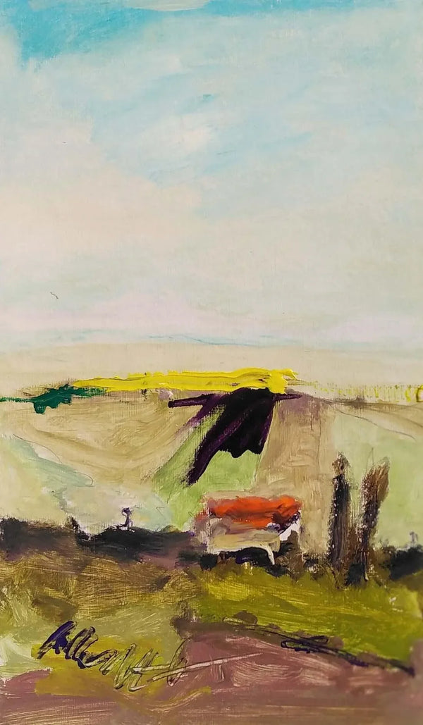 Cielo limpido - Original Italian Landscape - Fondazione Gottarelli Italian Art