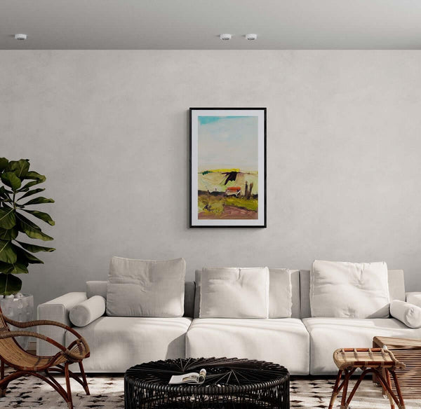 Cielo limpido - Original Italian Landscape - Fondazione Gottarelli Italian Art