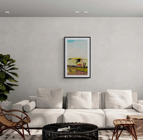 Cielo limpido - Original Italian Landscape - Fondazione Gottarelli Italian Art