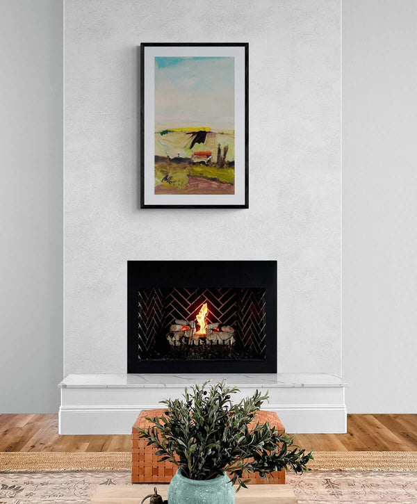 Cielo limpido - Original Italian Landscape - Fondazione Gottarelli Italian Art