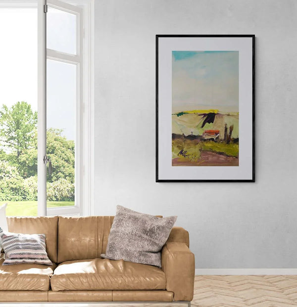 Cielo limpido - Original Italian Landscape - Fondazione Gottarelli Italian Art