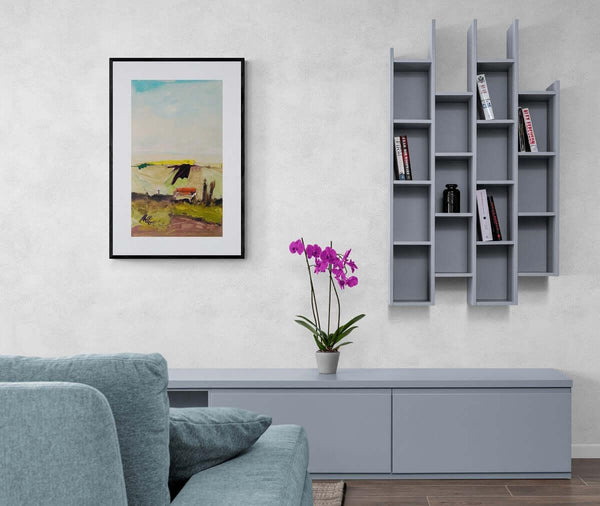 Cielo limpido - Original Italian Landscape - Fondazione Gottarelli Italian Art