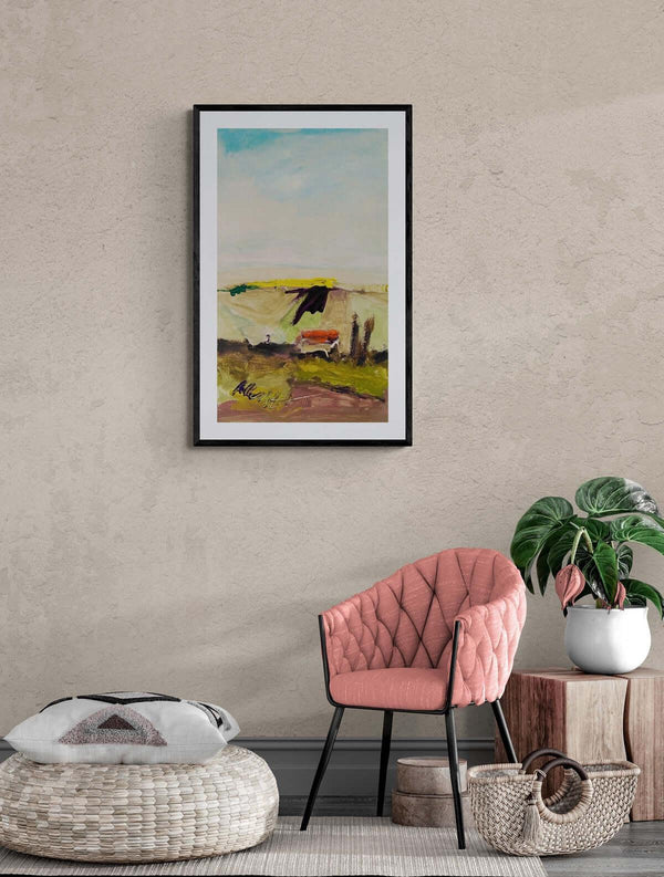 Cielo limpido - Original Italian Landscape - Fondazione Gottarelli Italian Art