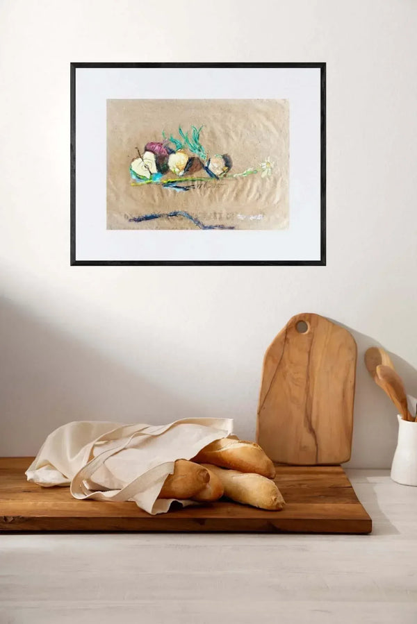 Cipolle affettuose - Original Italian Still Life - Fondazione Gottarelli Italian Art