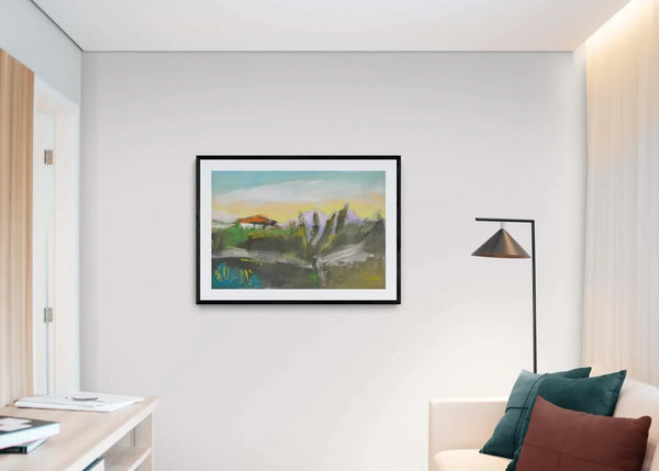 Delicato come paesaggio - Original Italian Art - Fondazione Gottarelli Italian Art