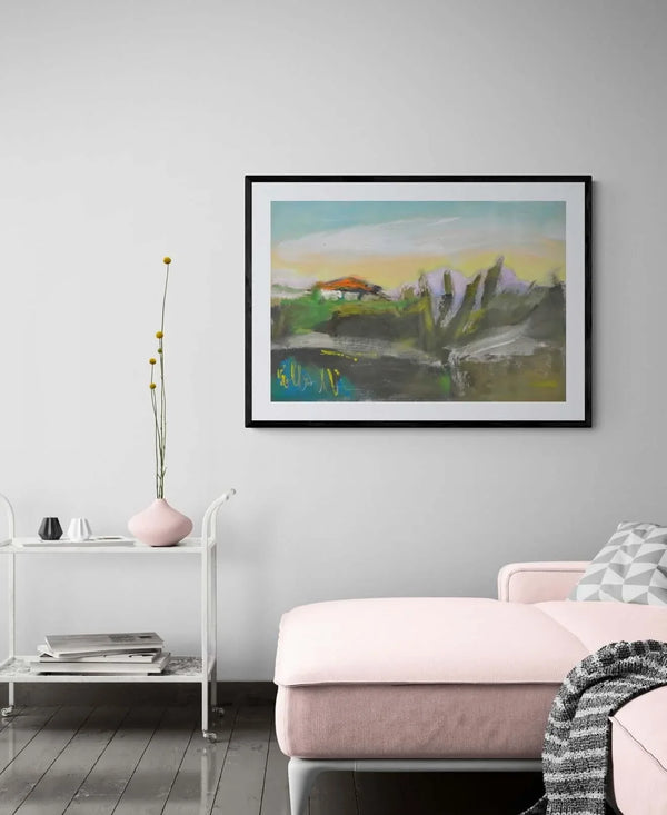 Delicato come paesaggio - Original Italian Art - Fondazione Gottarelli Italian Art