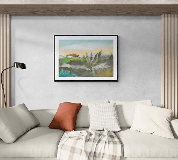 Delicato come paesaggio - Original Italian Art - Fondazione Gottarelli Italian Art