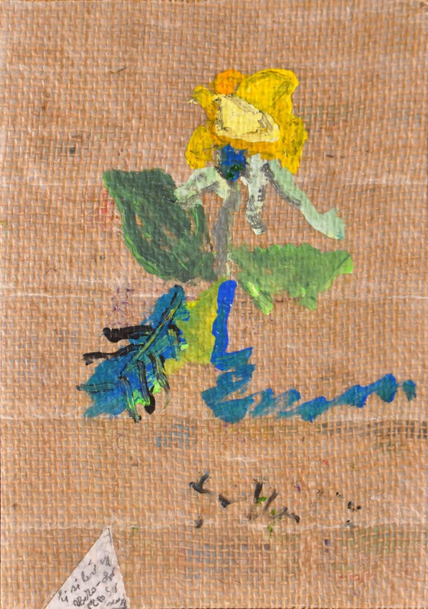 Detto in poesia - Original Italian Floral Painting - Fondazione Gottarelli Italian Art