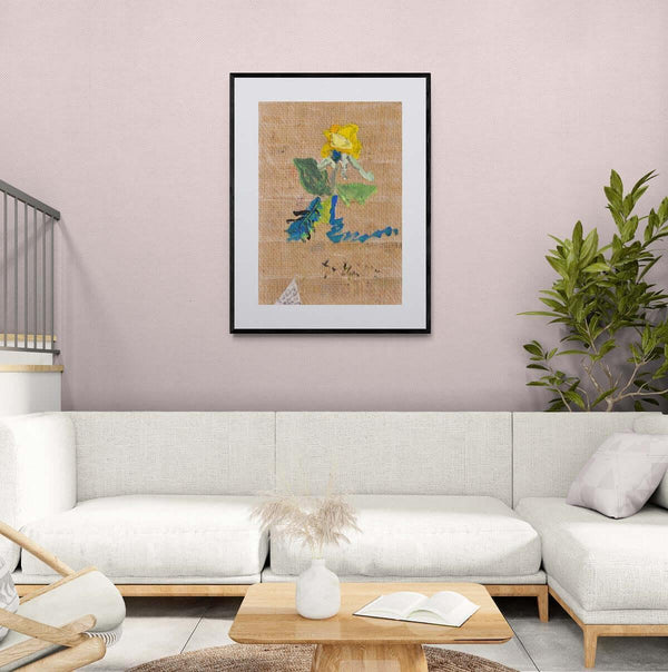 Detto in poesia - Original Italian Floral Painting - Fondazione Gottarelli Italian Art