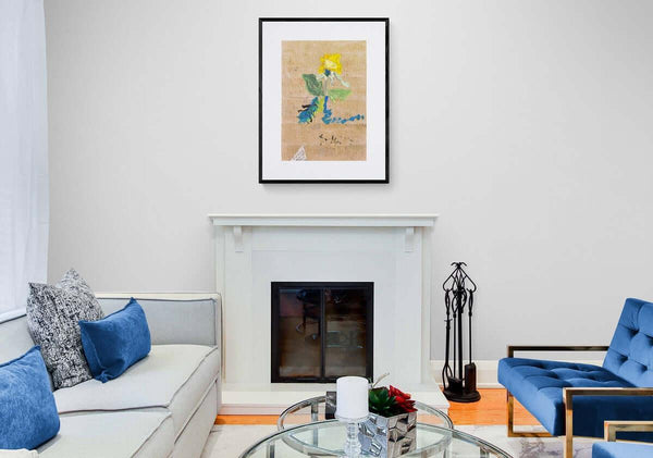 Detto in poesia - Original Italian Floral Painting - Fondazione Gottarelli Italian Art