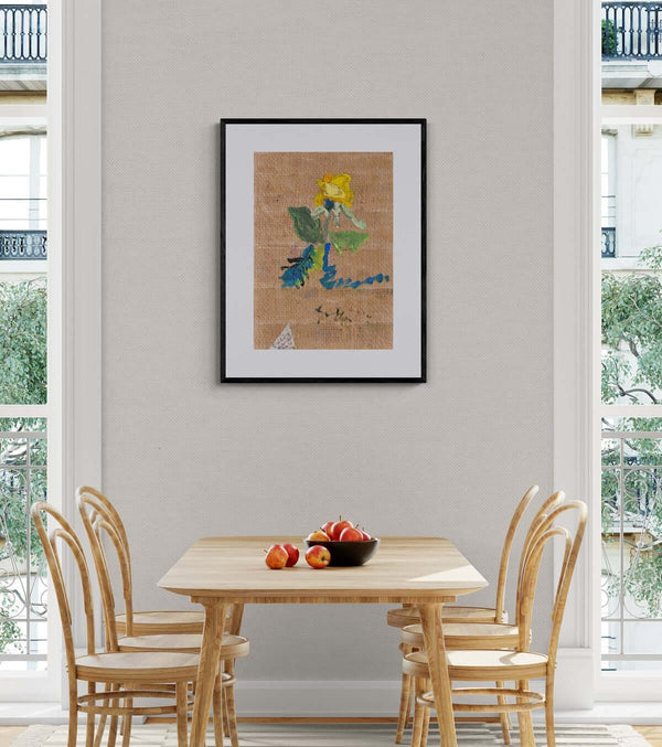 Detto in poesia - Original Italian Floral Painting - Fondazione Gottarelli Italian Art