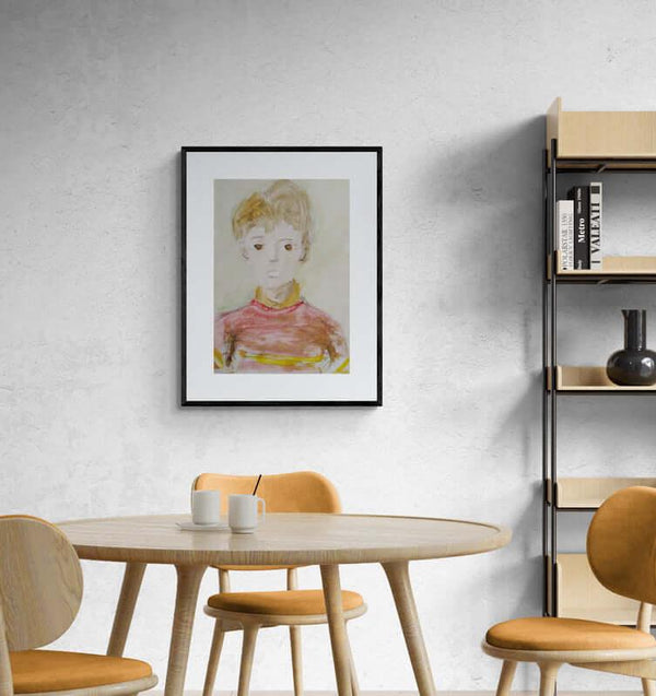 Di fronte - Original Italian Portrait - Fondazione Gottarelli Italian Art