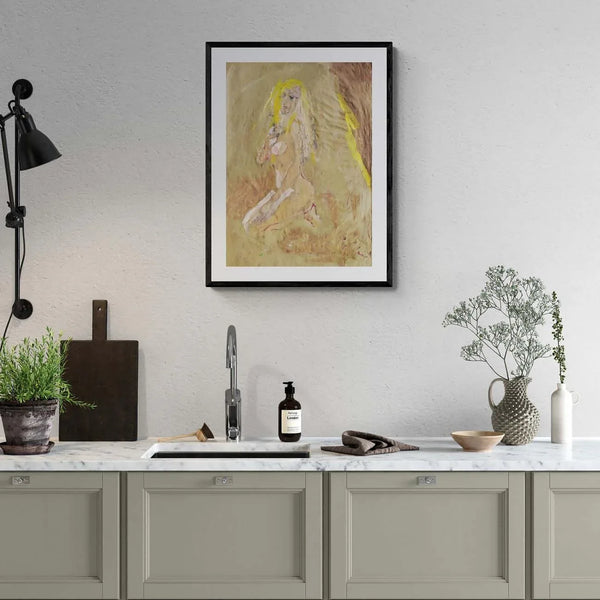 Donna e poesia - Original Italian Portrait - Fondazione Gottarelli Italian Art