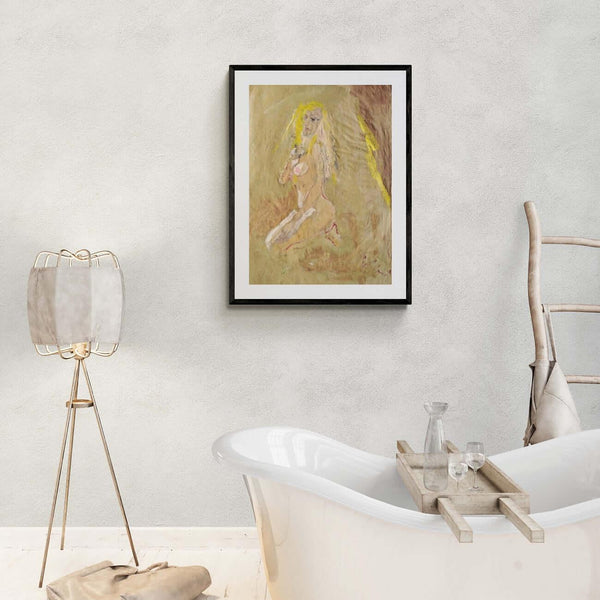 Donna e poesia - Original Italian Portrait - Fondazione Gottarelli Italian Art