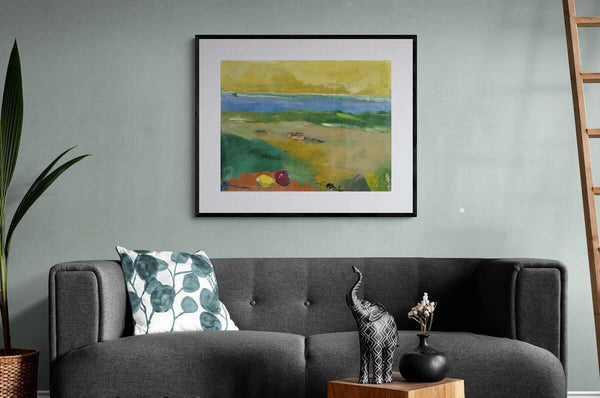 Due presenze nel paesaggio - Original Italian Art - Fondazione Gottarelli Italian Art