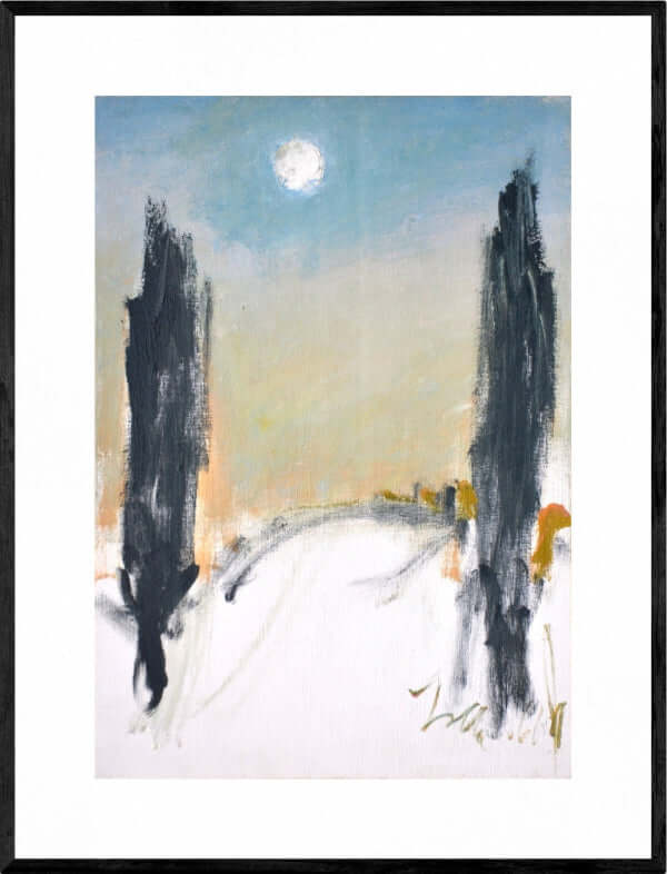 Evocazione poetica - Opera d'arte acrilico su tela di Tonino Gottarelli, 50x35 cm