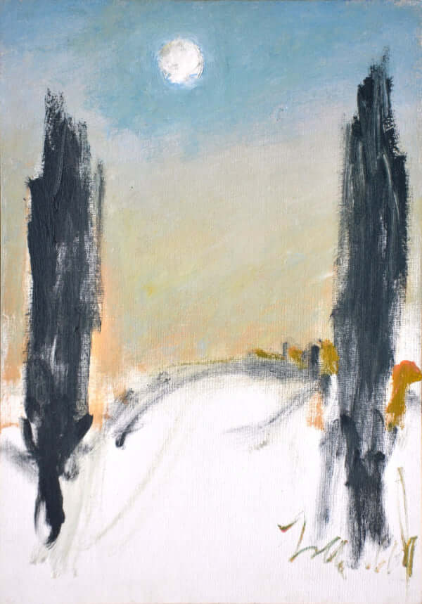 Evocazione poetica - Visita della composizione artistica senza cornice