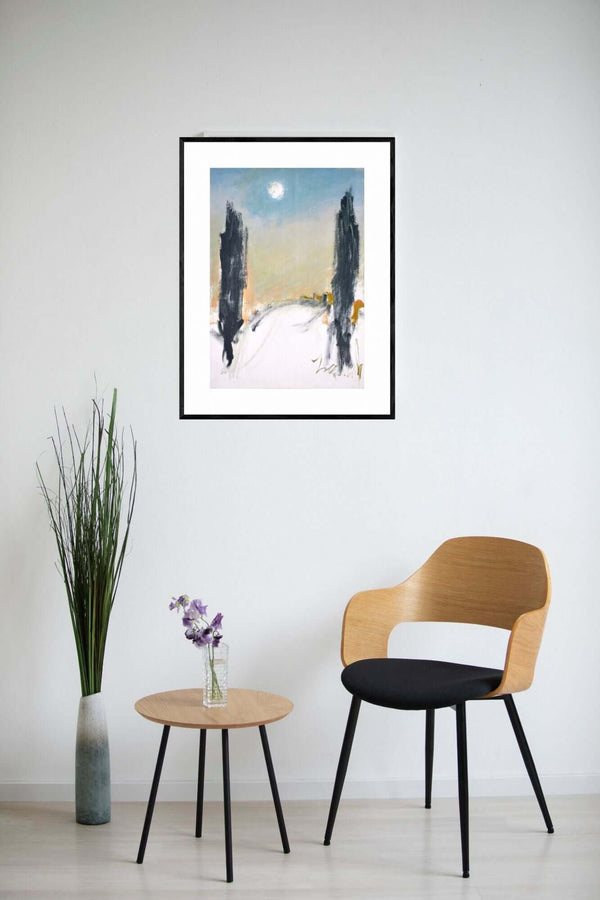 Evocazione poetica - opera d'arte in ambiente domestico