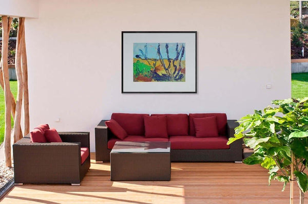 Fra gli alberi – Original Italian Painting - Fondazione Gottarelli Italian Art