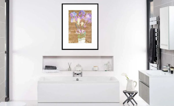 Frammenti di primavera - Original Italian Floral Painting - Fondazione Gottarelli Italian Art