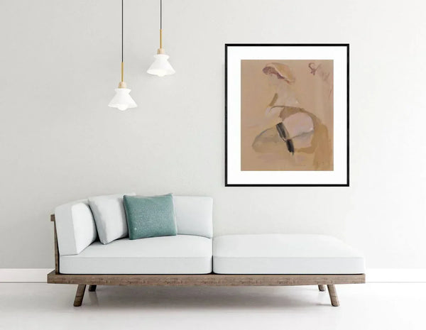 Guardando lontano - Original Italian Portrait - Fondazione Gottarelli Italian Art