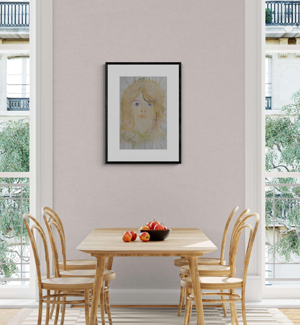 I capelli rossi - Original Italian Portrait - Fondazione Gottarelli Italian Art