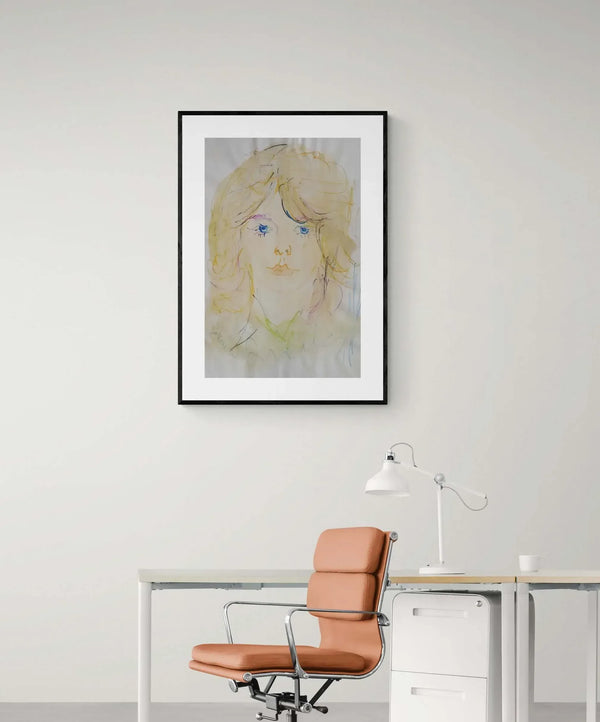 I capelli rossi - Original Italian Portrait - Fondazione Gottarelli Italian Art