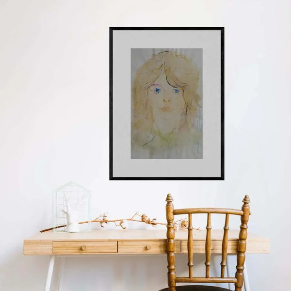 I capelli rossi - Original Italian Portrait - Fondazione Gottarelli Italian Art