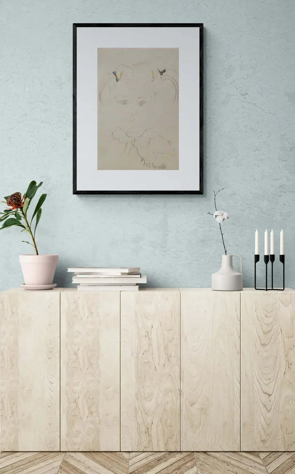 I due nastri - Original Italian Portrait - Fondazione Gottarelli Italian Art