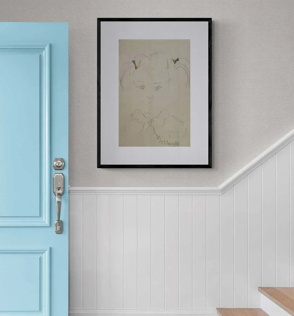 I due nastri - Original Italian Portrait - Fondazione Gottarelli Italian Art