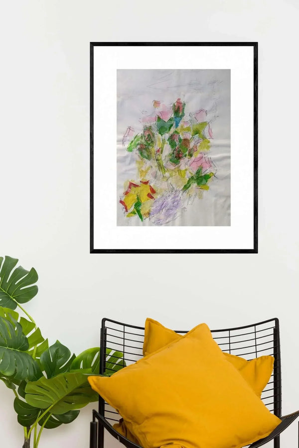 I petali delle rose - Original Italian Collage - Fondazione Gottarelli Italian Art