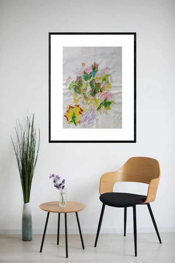 I petali delle rose - Original Italian Collage - Fondazione Gottarelli Italian Art