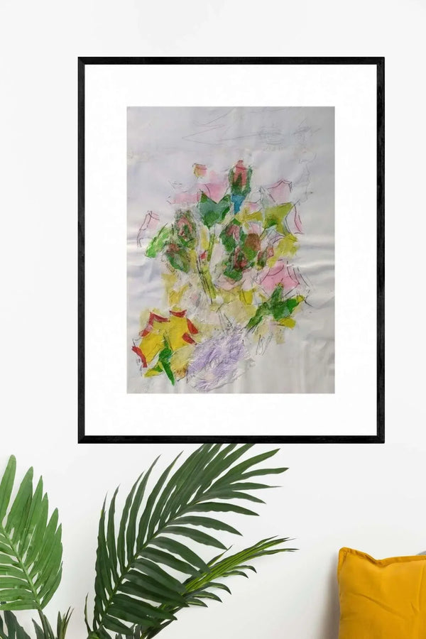 I petali delle rose - Original Italian Collage - Fondazione Gottarelli Italian Art