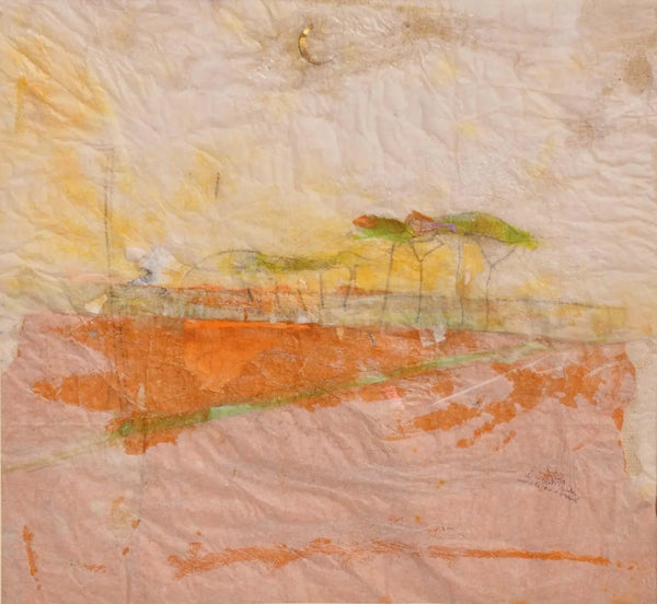 I sedici pini - Original Italian Collage - Fondazione Gottarelli Italian Art