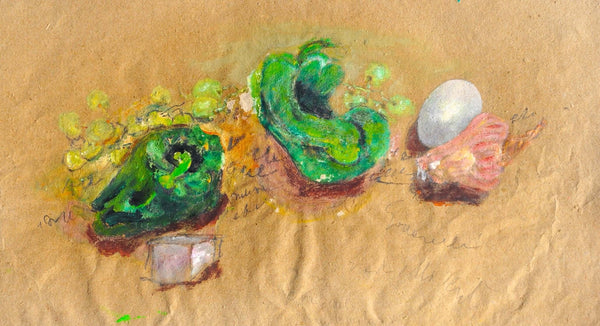 Il bianco dell'uovo - Original Italian Still Life - Fondazione Gottarelli Italian Art