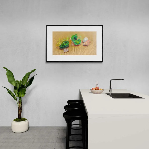 Il bianco dell'uovo - Original Italian Still Life - Fondazione Gottarelli Italian Art