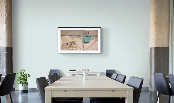 Il cielo della neve - Original Italian Collage - Fondazione Gottarelli Italian Art