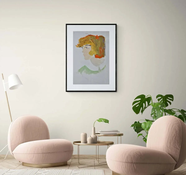 Il colletto bianco - Original Italian Portrait - Fondazione Gottarelli Italian Art