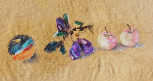 Il colore delle prugne - Original Italian Still Life - Fondazione Gottarelli Italian Art