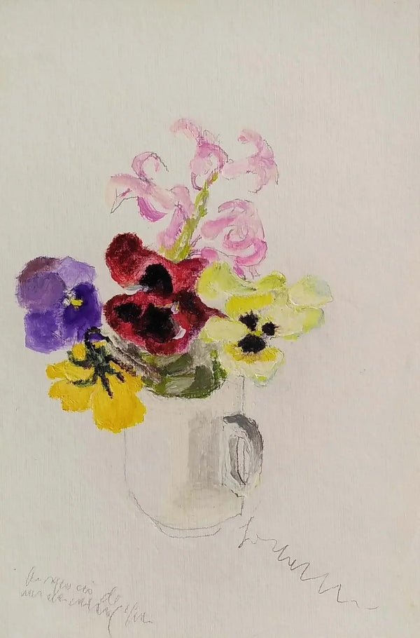 Il colore delle viole - Original Italian Art - Fondazione Gottarelli Italian Art