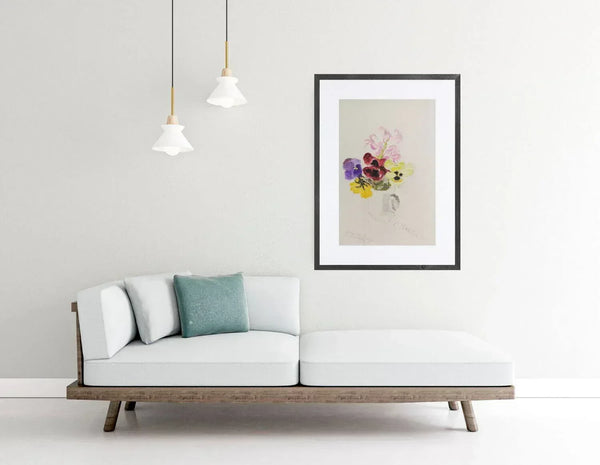 Il colore delle viole - Original Italian Art - Fondazione Gottarelli Italian Art